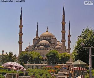 пазл Голубая мечеть, Турция